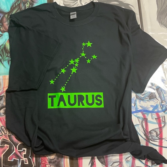 Taurus Constellation Zodiac Shirt, Original Design, Unisex - Picture 1 of 4